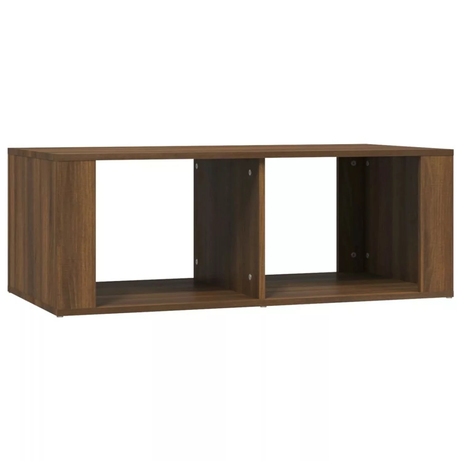 Vidaxl Couchtisch Braun Eichen-optik 100x50x36 Cm Holzwerkstoff günstig online kaufen