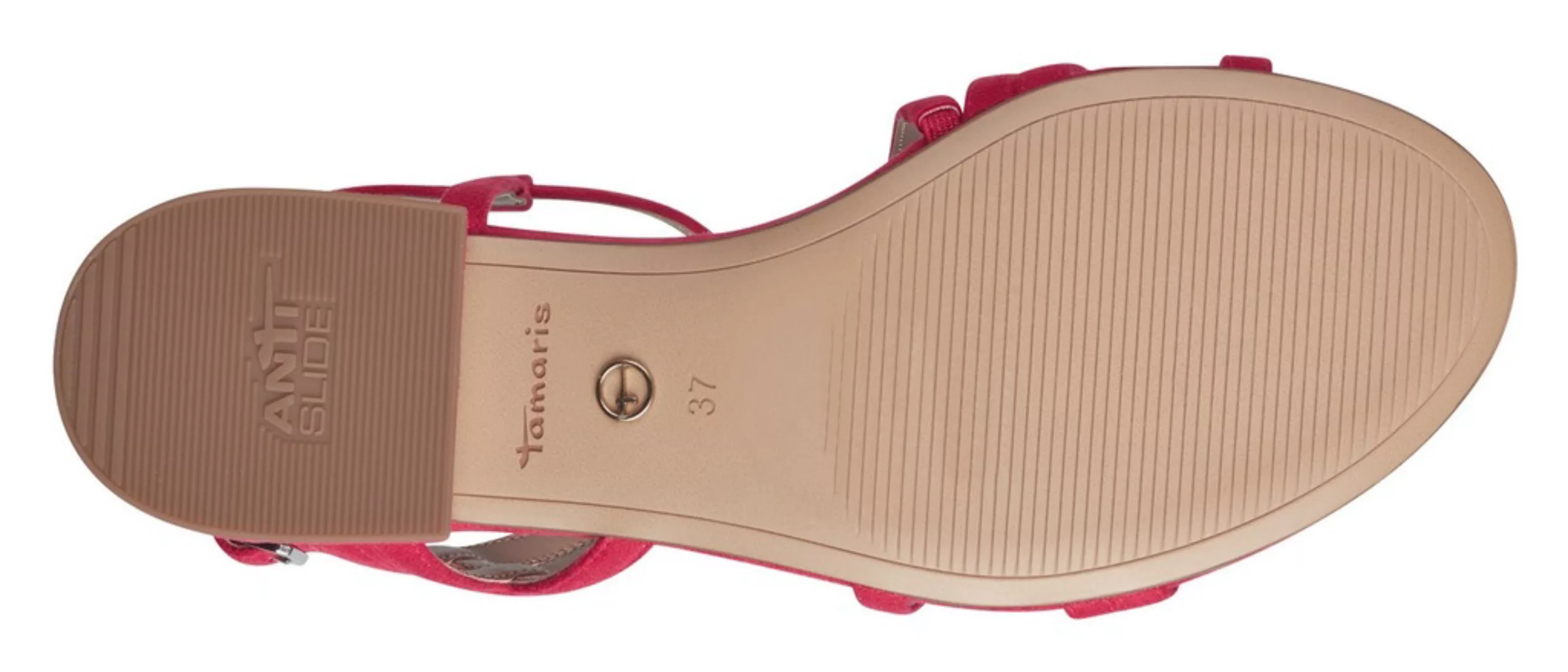 Tamaris Riemchensandale, Sommerschuh, Sandalette, festlich, mit schmalen Ri günstig online kaufen