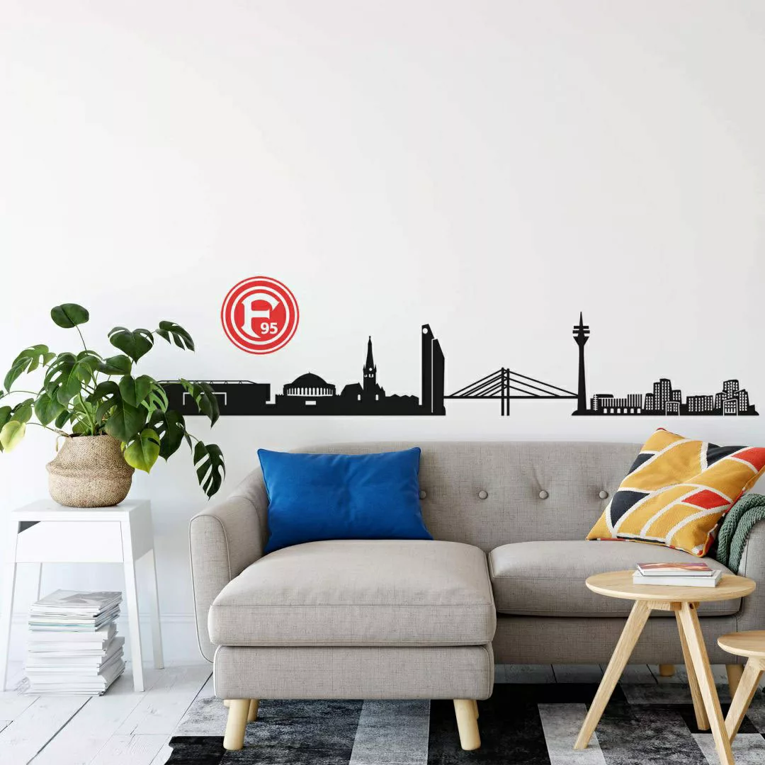 Wall-Art Wandtattoo "Fortuna Düsseldorf Logo", selbstklebend, entfernbar günstig online kaufen