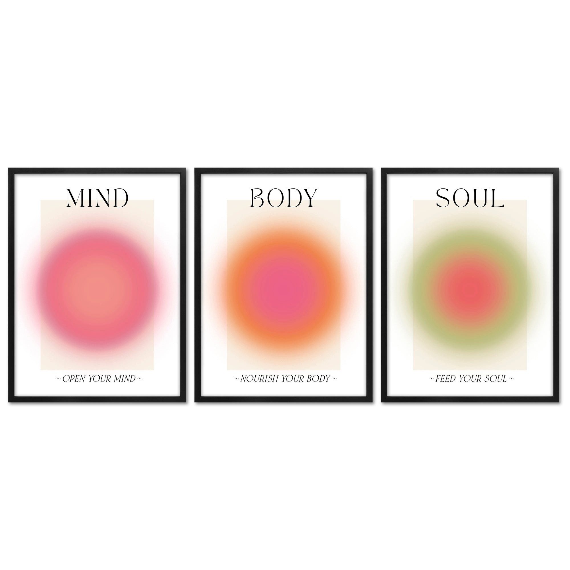 ARTFAVES Bilder-Collage Poster Set - Aura günstig online kaufen