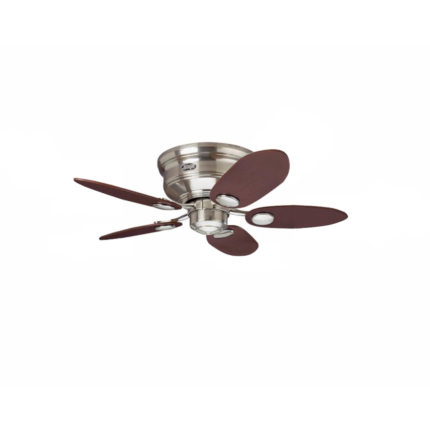 HUNTER FANS Deckenventilator Mini Low Profile Chrom 112 cm mit Zugkette günstig online kaufen