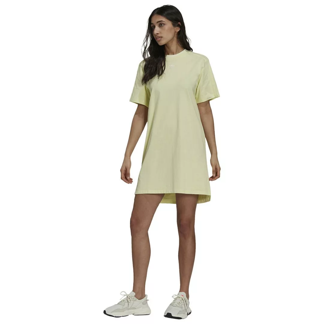 Adidas Originals Tee Kurzes Kleid 36 Haze Yellow günstig online kaufen