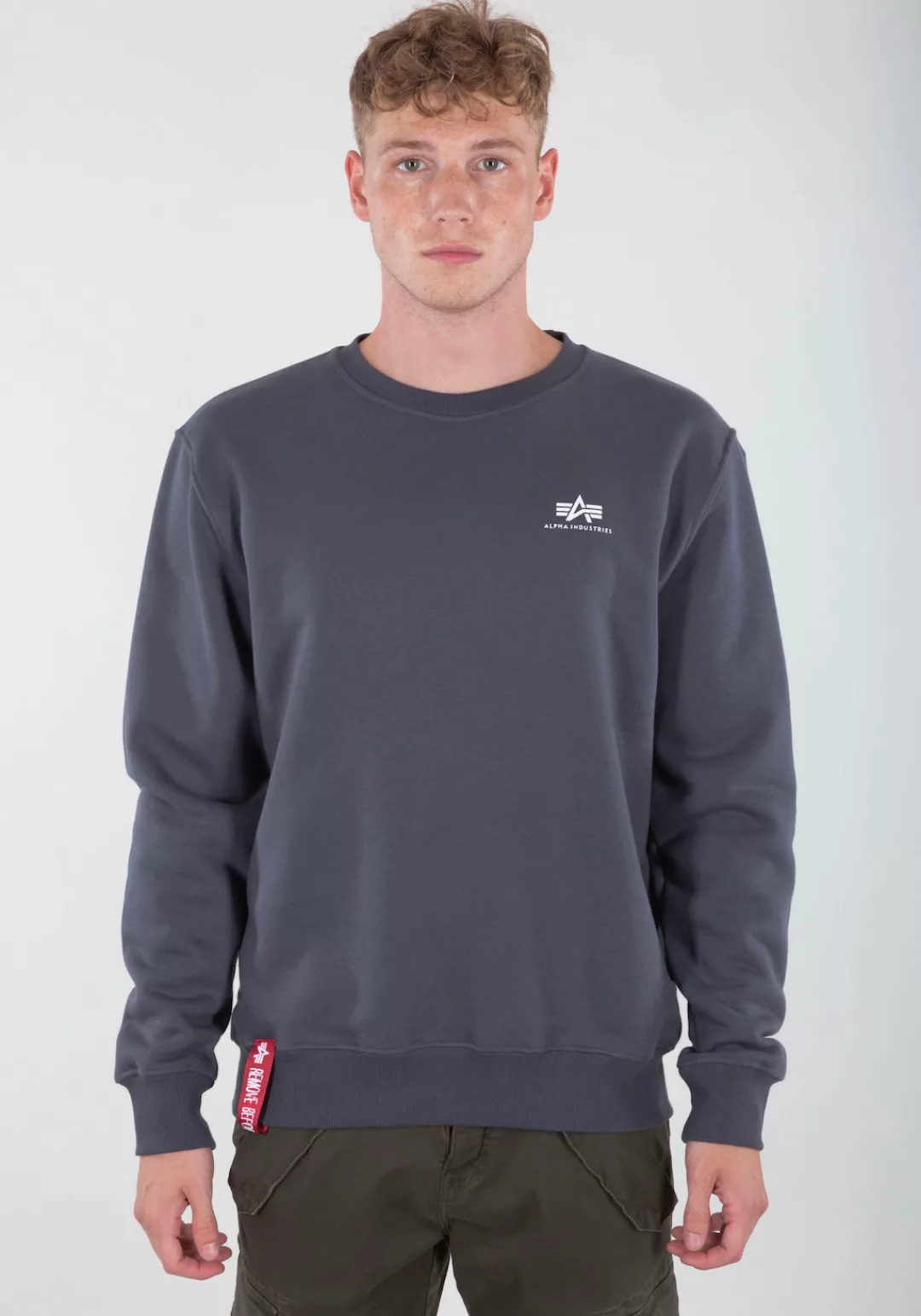 Alpha Industries Sweatshirt "Basic Sweater small Logo" günstig online kaufen