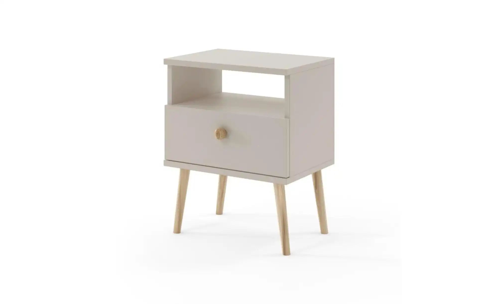 Nachtkommode  Ikon ¦ beige ¦ Maße (cm): B: 44 H: 55,5 Tische > Nachttische günstig online kaufen