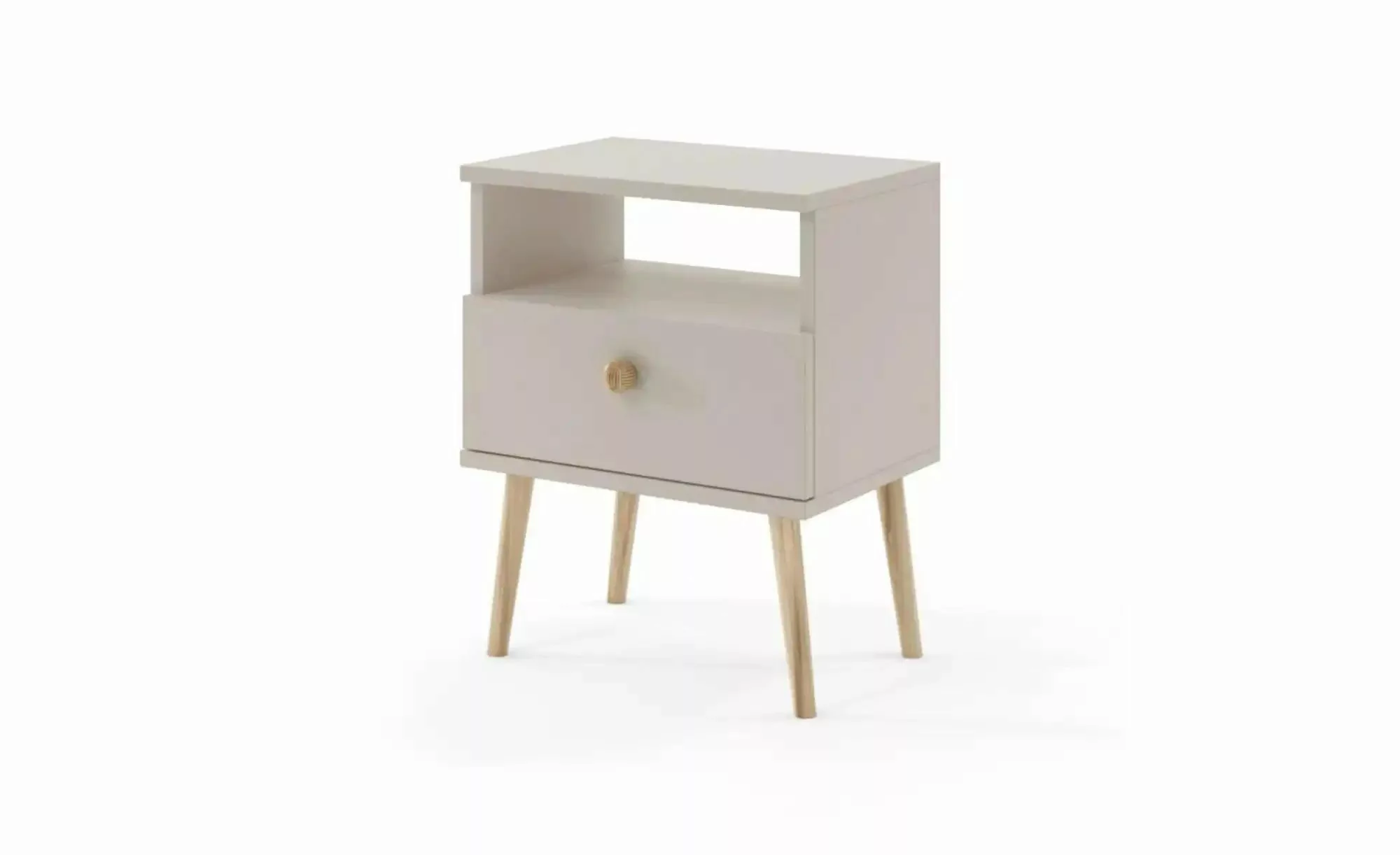 Nachtkommode  Ikon ¦ beige ¦ Maße (cm): B: 44 H: 55,5 Tische > Nachttische günstig online kaufen