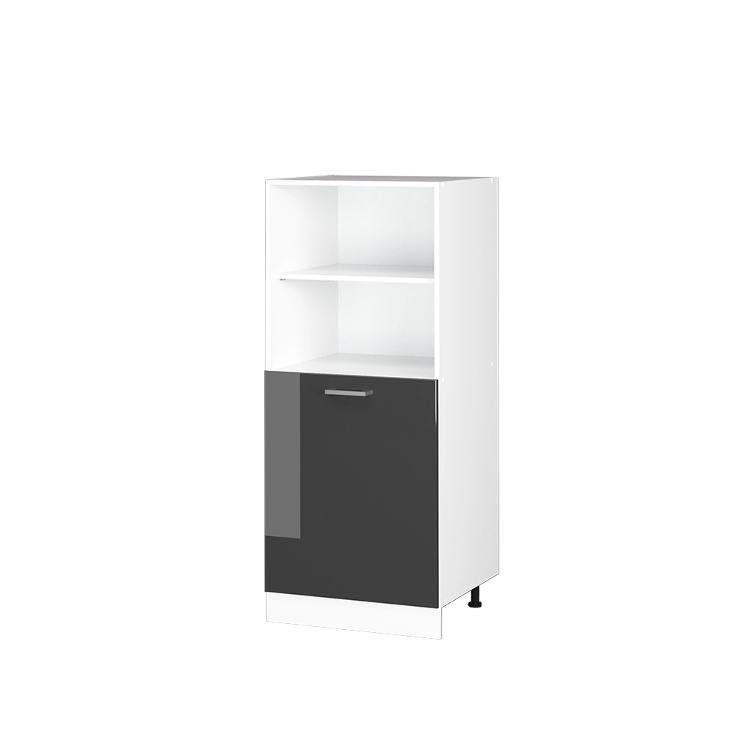 Vicco Herdumbauschrank R-Line, Anthrazit Hochglanz/Weiß, 60 günstig online kaufen