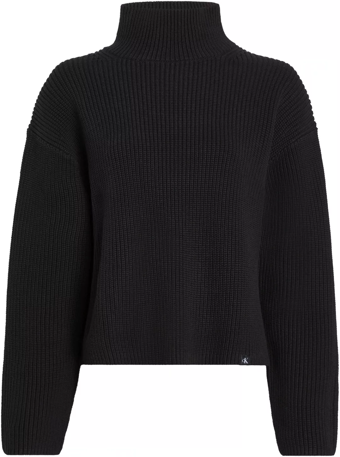 Calvin Klein Jeans Rollkragenpullover CHUNKY LOOSE HIGH NECK SWEATER mit Lo günstig online kaufen