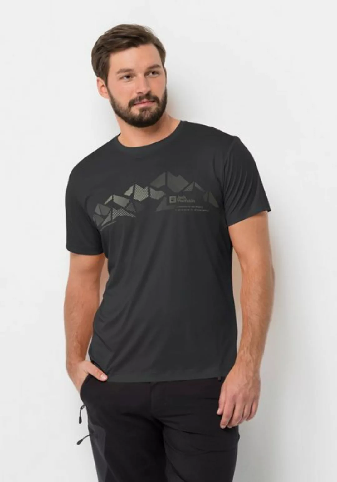 Jack Wolfskin T-Shirt "PEAK GRAPHIC T M" günstig online kaufen