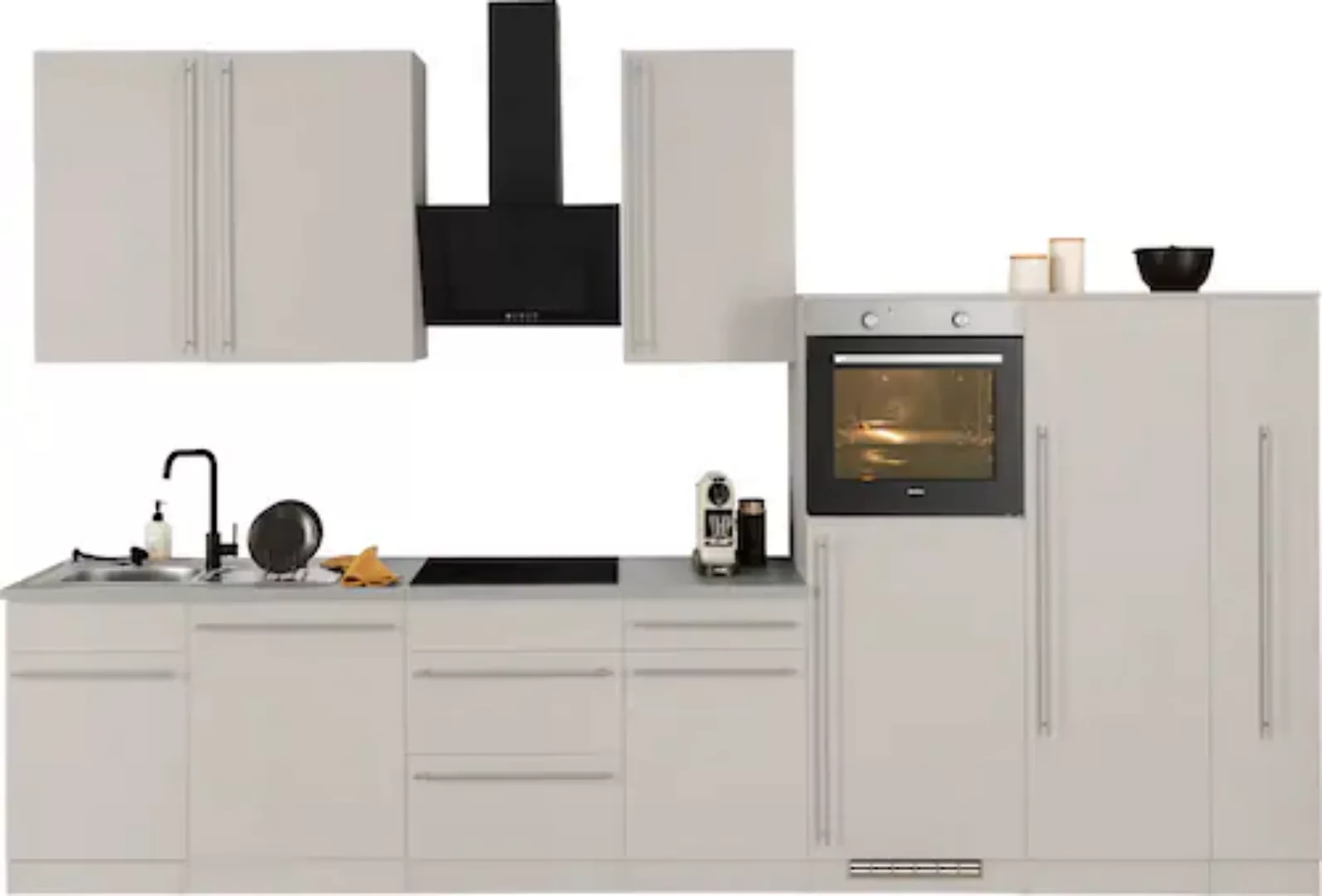 wiho Küchen Küchenzeile »Chicago«, ohne E-Geräte, Breite 360 cm günstig online kaufen