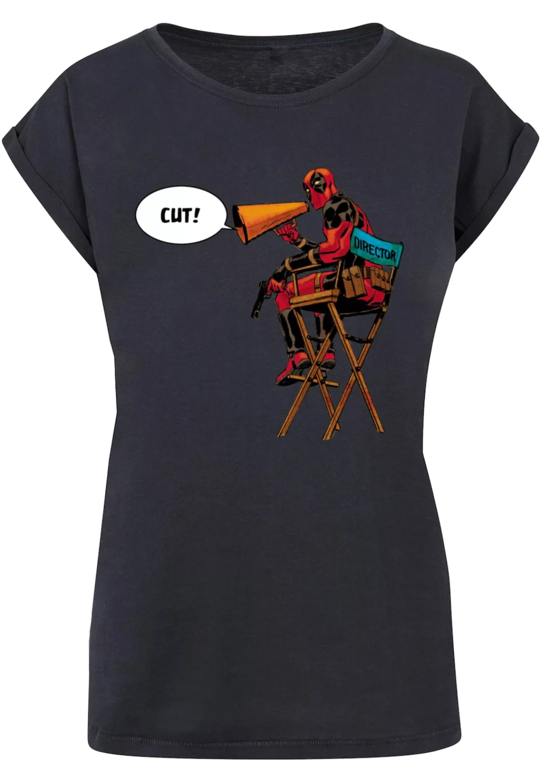 ABSOLUTE CULT T-Shirt "ABSOLUTE CULT Damen Ladies Deadpool - Directors Chai günstig online kaufen