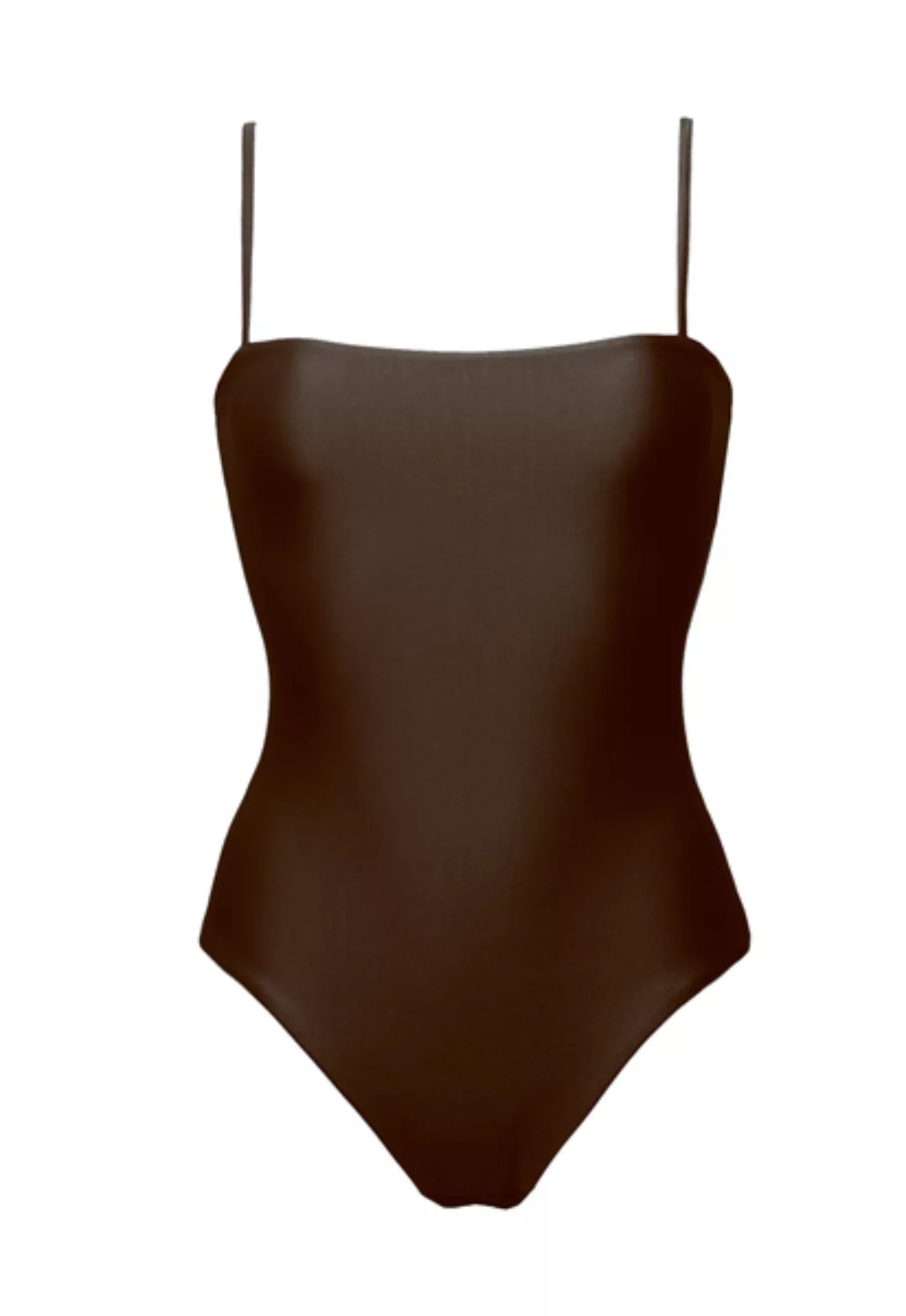 Swimsuit No.8 - Minimalistischer Badeanzug Mit Spaghetti Trägern günstig online kaufen