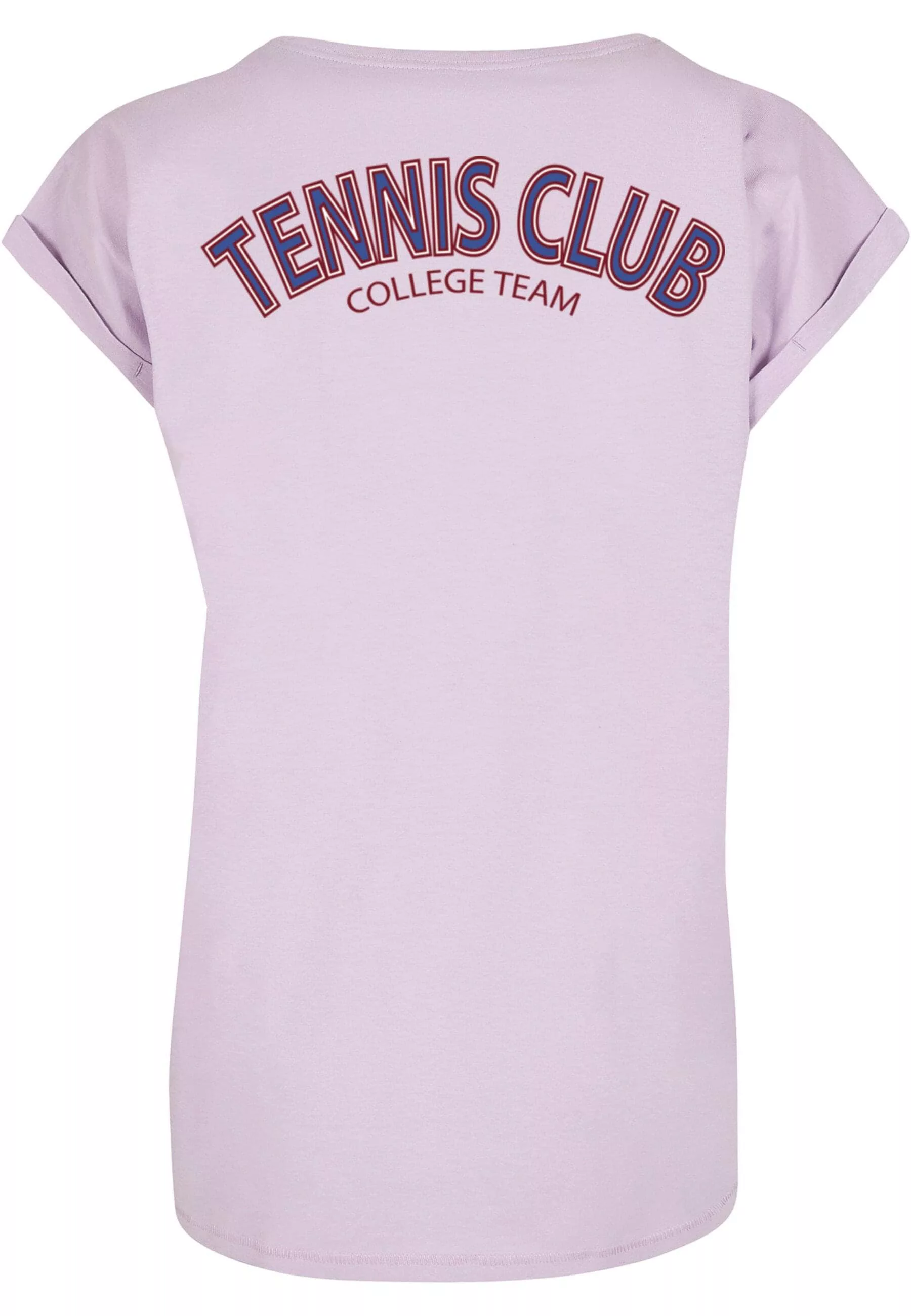 Merchcode T-Shirt "Merchcode Damen Ladies College Club Extended Shoulder Te günstig online kaufen