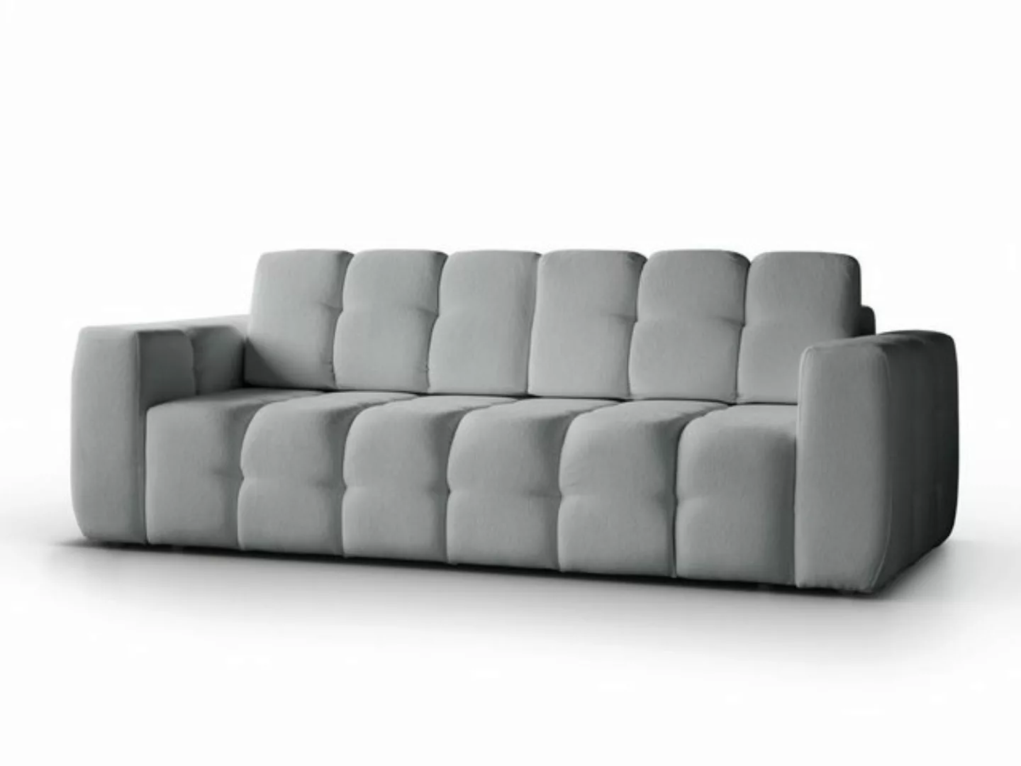 MOEBLO Schlafsofa TANTALIA aus Boucle, Couch für Wohnzimmer Sofagarnitur Po günstig online kaufen