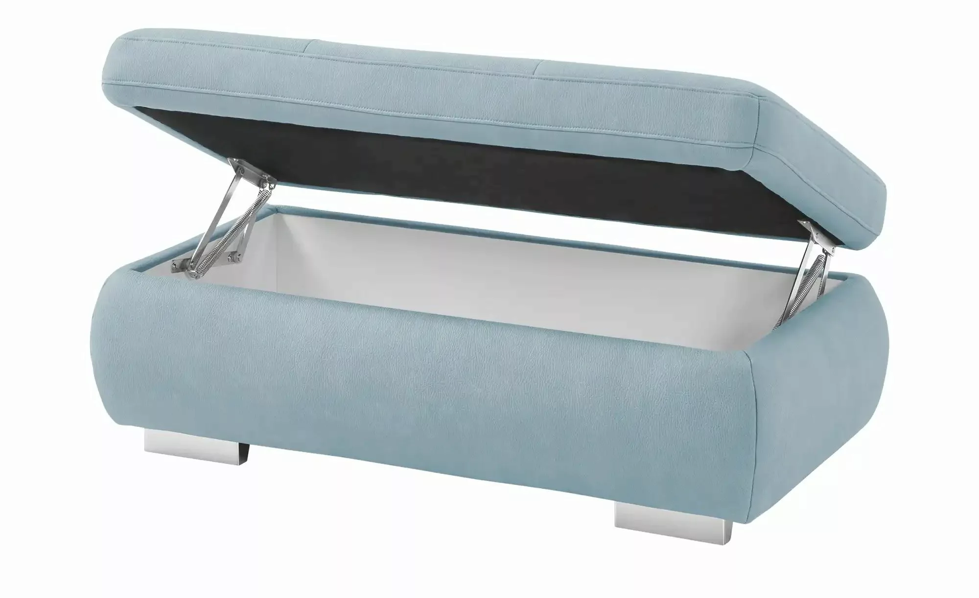 Lounge Collection XXL- Hocker  aufklappbar  Affair ¦ blau ¦ Maße (cm): B: 1 günstig online kaufen