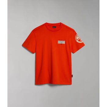 Napapijri  T-Shirts & Poloshirts S-AMUNDSEN NP0A4H6B-R05 CHERRY RED günstig online kaufen