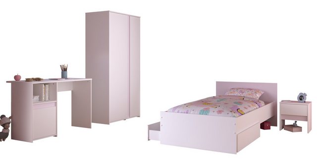 Parisot Stauraumbett Parisot Pirouette 23-Kinder-und Jugendzimmer Weiß günstig online kaufen