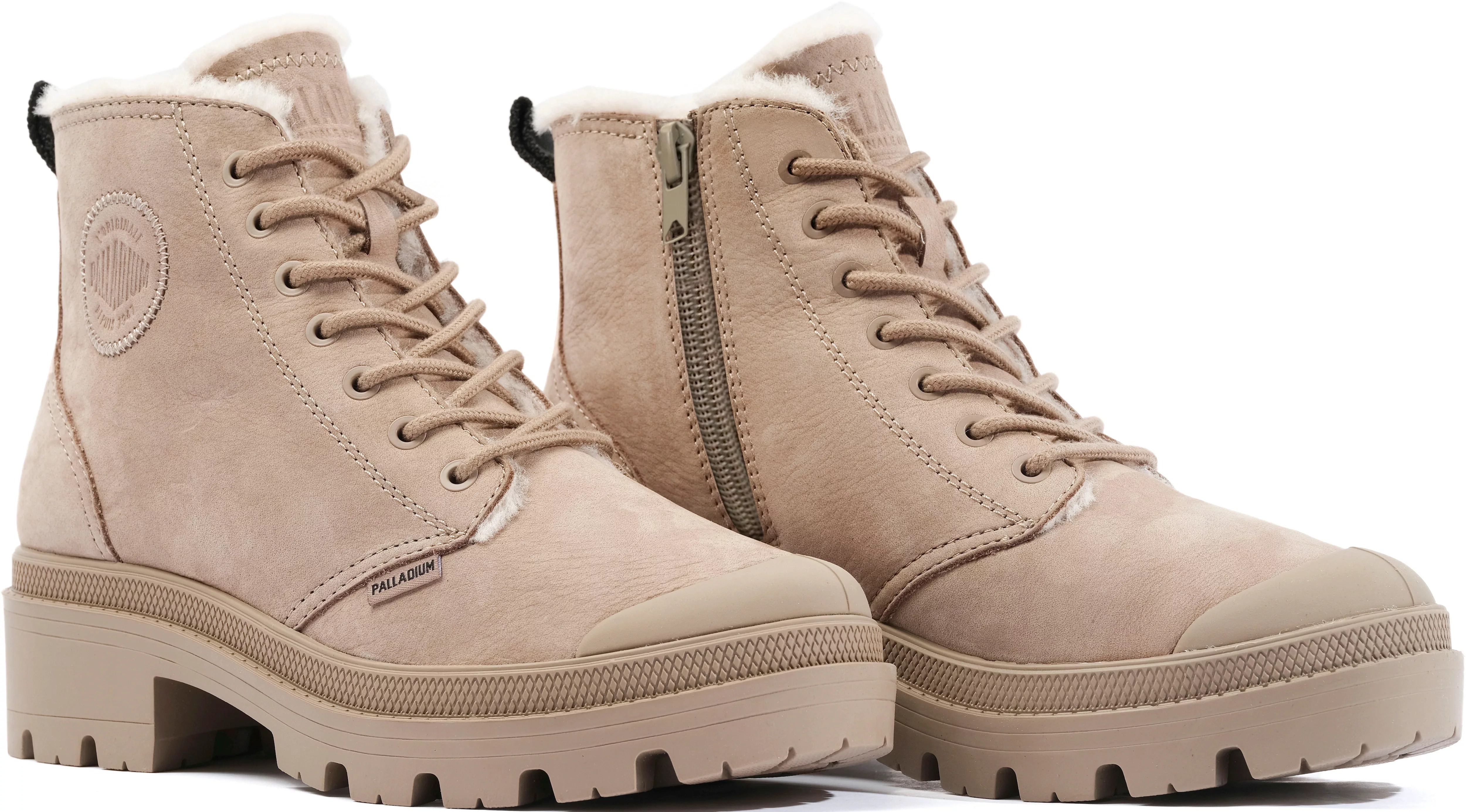 Palladium Schnürboots "PALLABASE NBK ZIP WL", Warmfutter günstig online kaufen