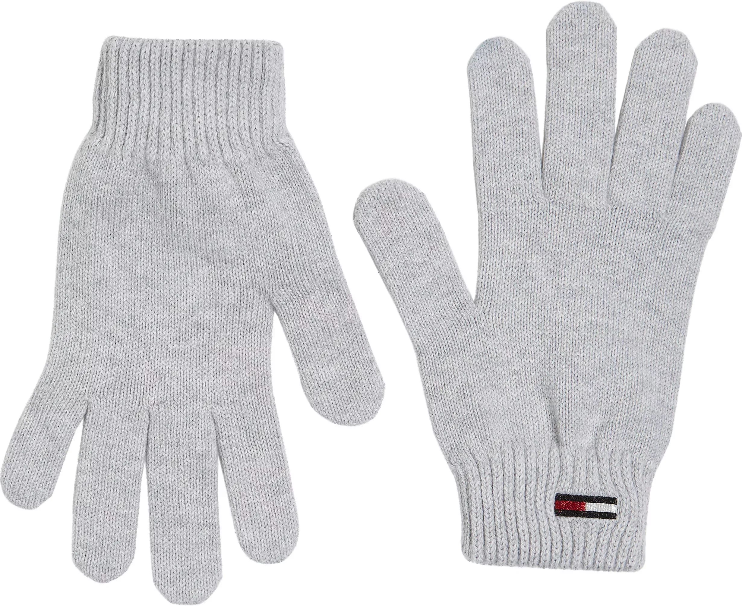 Tommy Jeans Strickhandschuhe "TJW ELONGATED FLAG GLOVES", mit Logostickerei günstig online kaufen