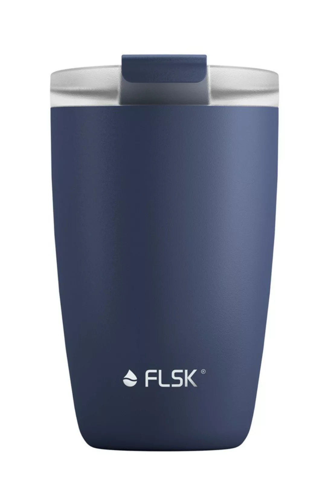 FLSK CUP Kaffeebecher Midnight Blau Coffee to go-Becher 350 ml günstig online kaufen