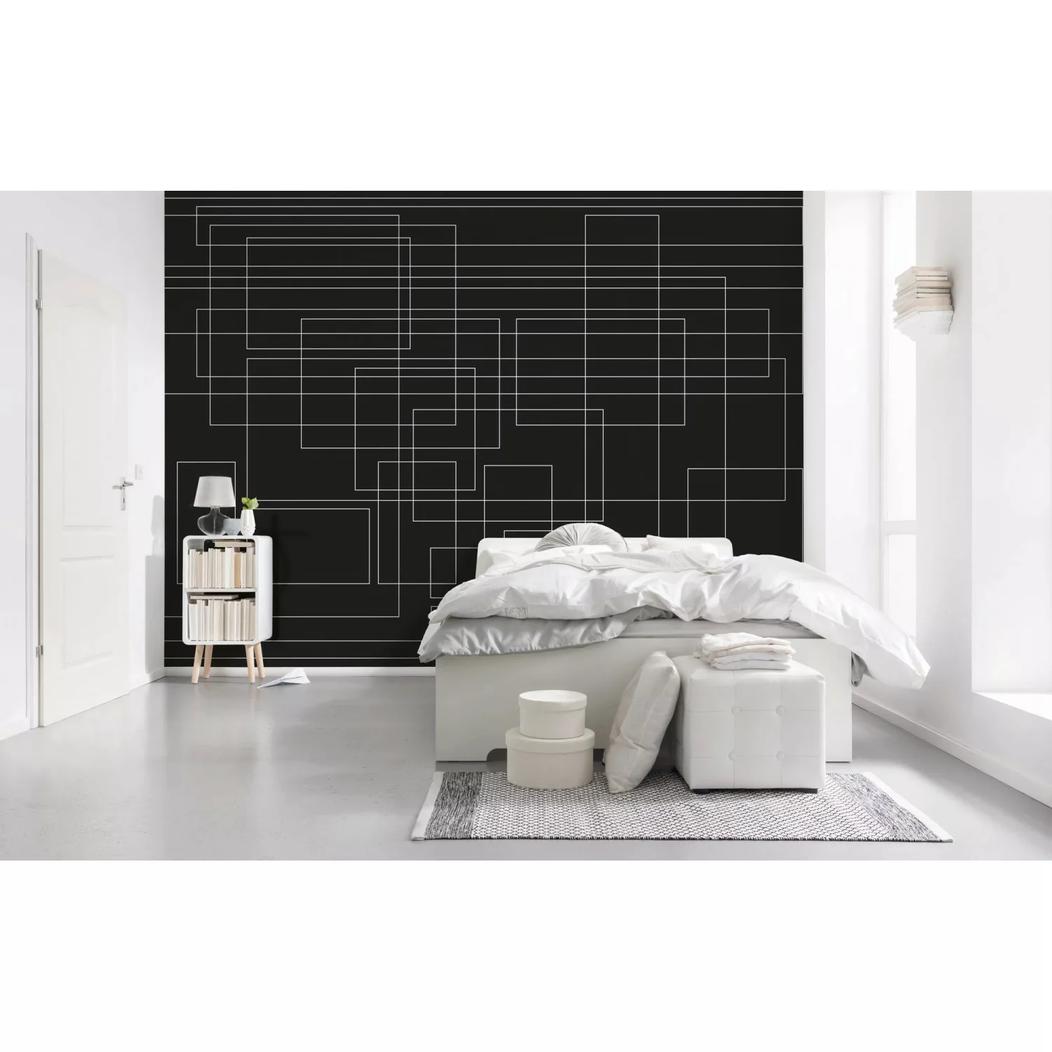 Komar Vliestapete »Mills Board Mondial«, 400x250 cm (Breite x Höhe), Vliest günstig online kaufen