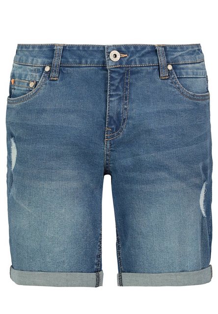 SUBLEVEL Jeansbermudas Jeansbermuda mit Used-Elementen günstig online kaufen