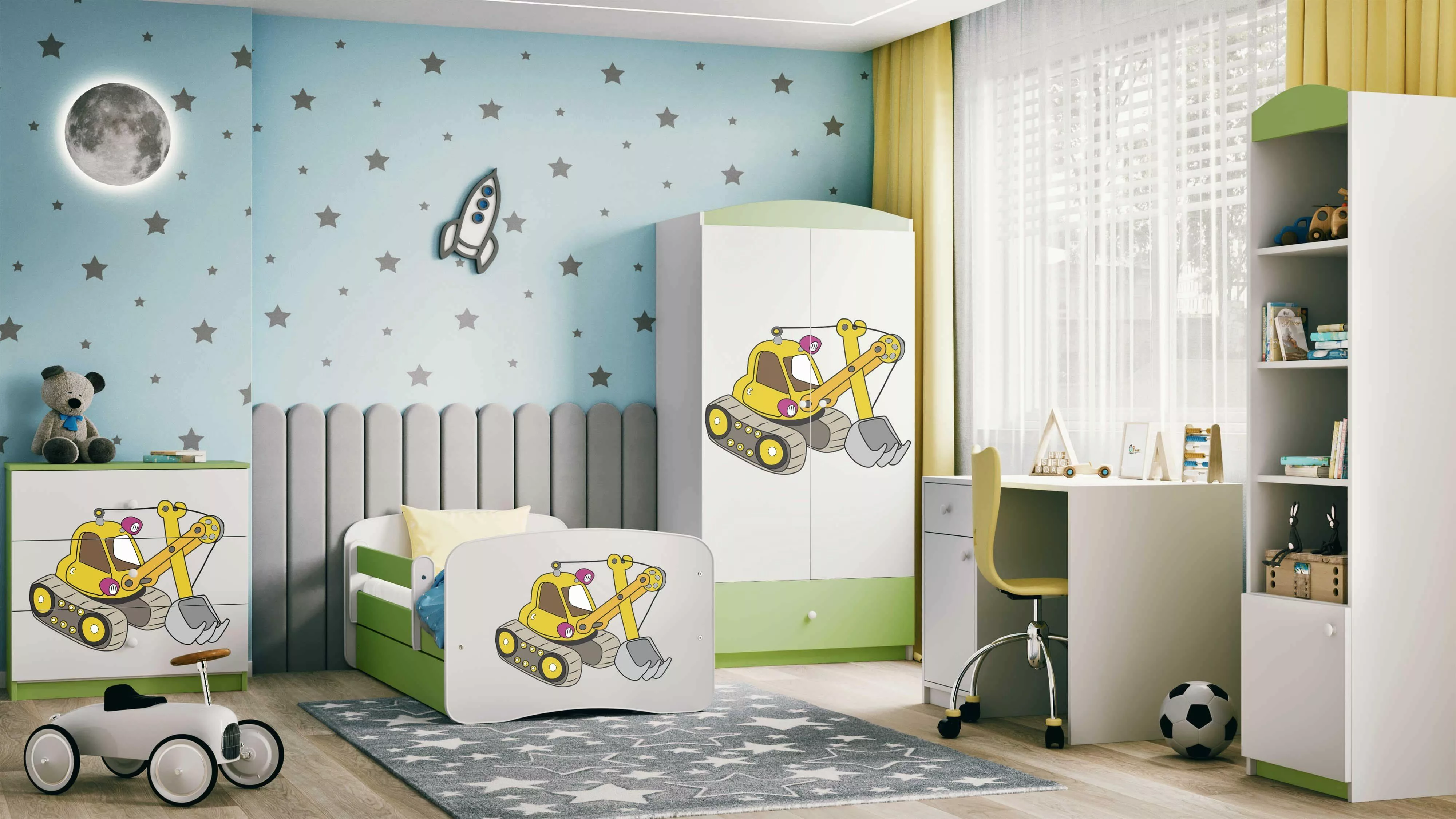 Bjird Kinderbett Babydream 180x80 cm 160x80 günstig online kaufen