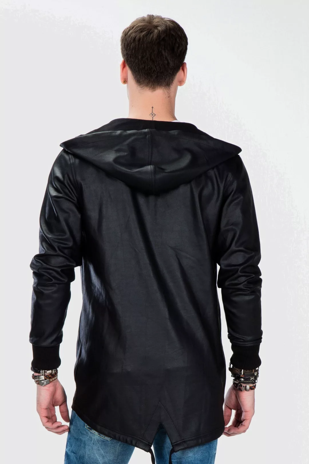 Cipo & Baxx Allwetterjacke "Jacke", mit Kapuze, im unifarbenen Look günstig online kaufen