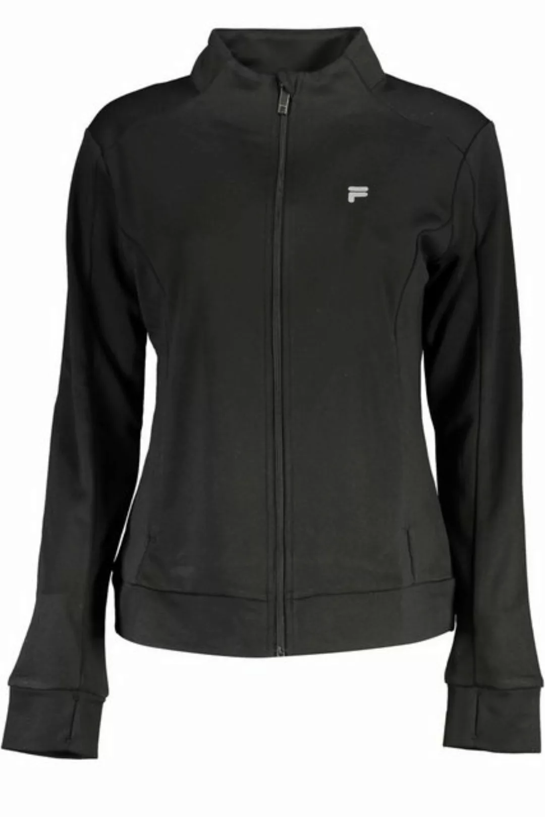 Fila Sweatshirt Damen-Sweatshirt Schwarz: Langarm, Reißverschluss günstig online kaufen