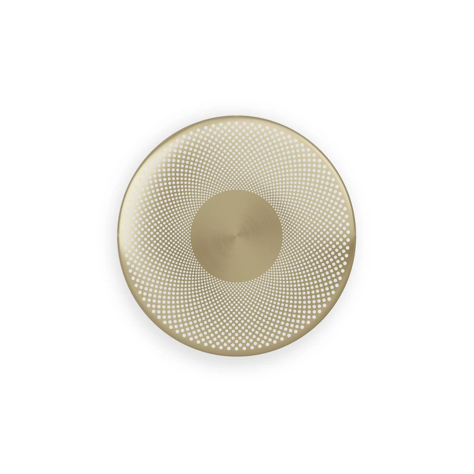Northern LED-Wandleuchte Glint messingfarben, Stahl, Ø 25 cm günstig online kaufen