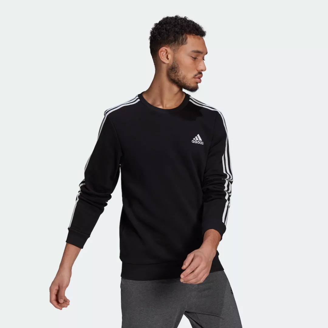 adidas Sportswear Sweatshirt "ESSENTIALS FLEECE 3-STREIFEN" günstig online kaufen