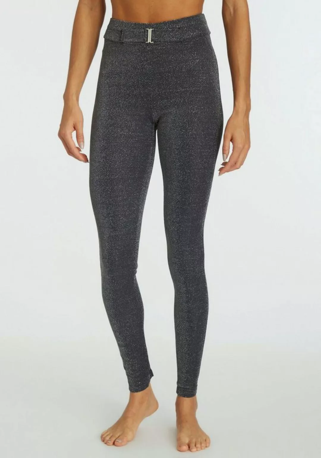 LASCANA Leggings, vorne mit angesetztem Gürtel günstig online kaufen