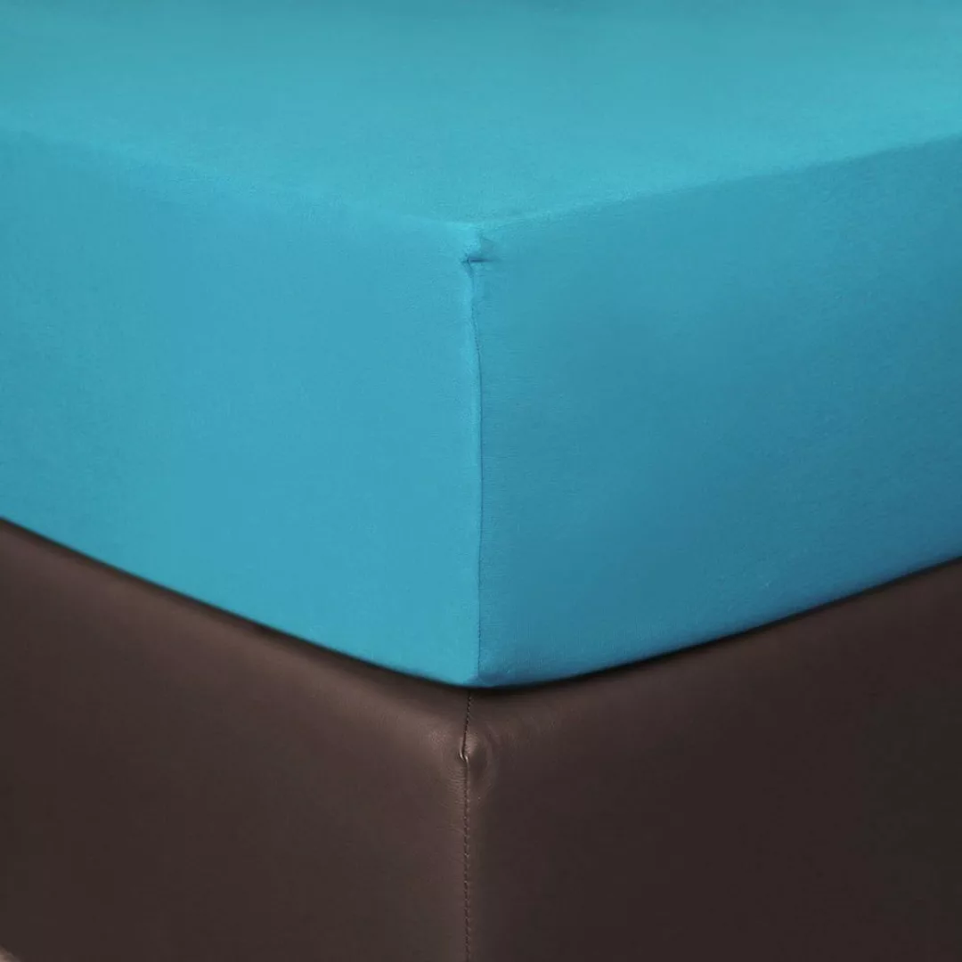 BETTWARENSHOP Spannbettlaken Boxspring, Jersey, Gummizug: Rundumgummi, günstig online kaufen