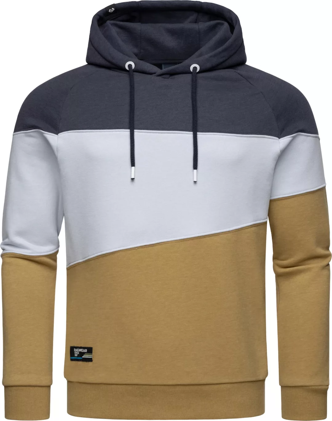 Ragwear Kapuzenpullover "Thres", Sportlicher Herren Pullover mit Blockstrei günstig online kaufen