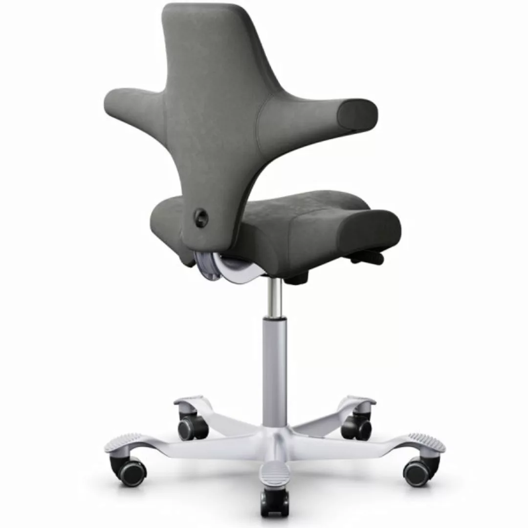 HAG CAPISCO 8106 | Mikrofaser Comfort+ grau | Gestell silber günstig online kaufen