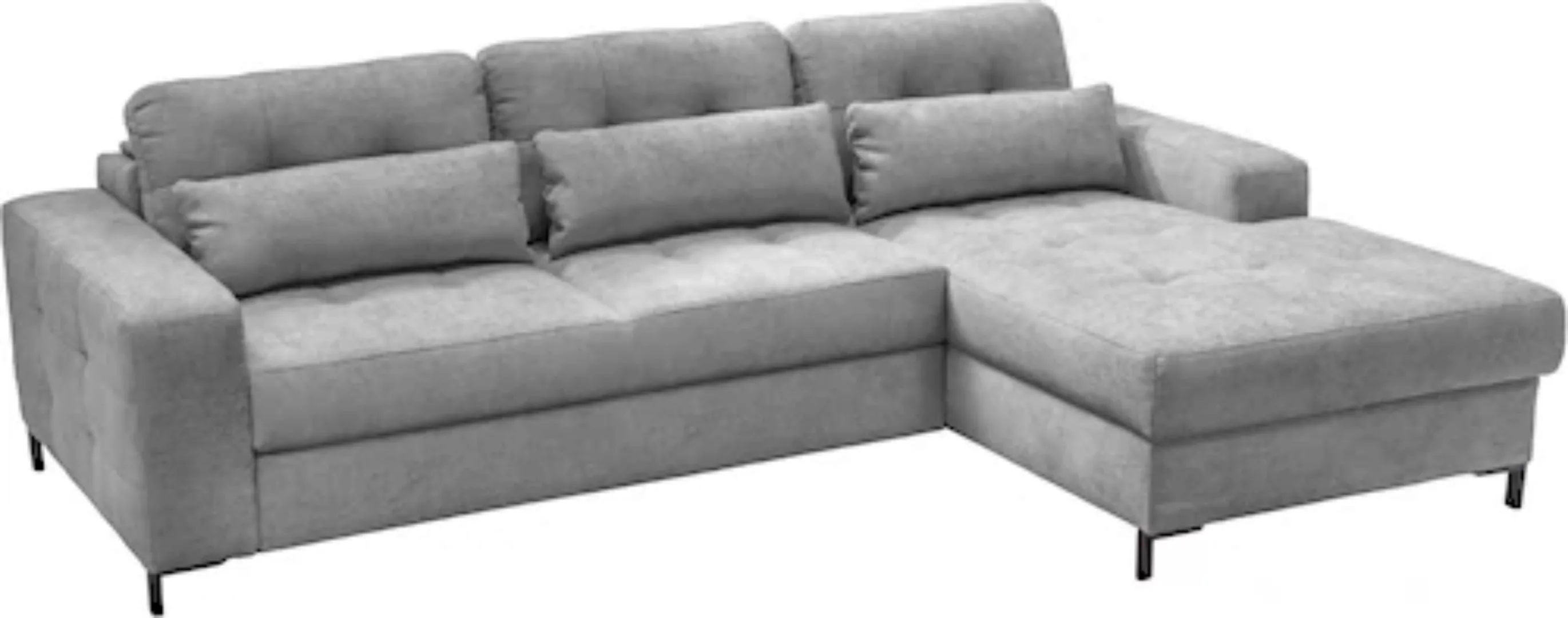 exxpo - sofa fashion Ecksofa "Bonito", (2 St.), Sitztiefenverstellung,Höhen günstig online kaufen