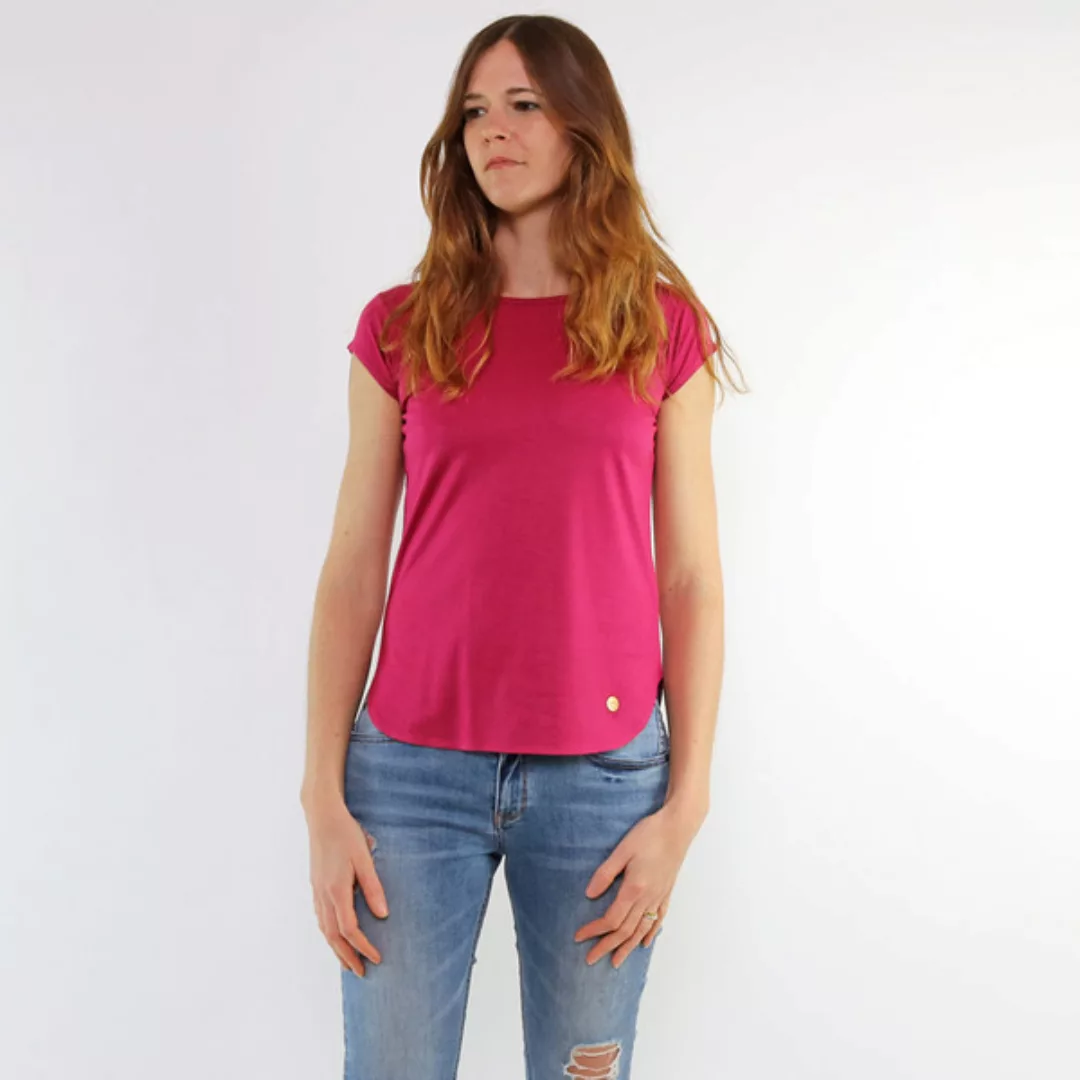 Basic T-shirt Asheville Aus Modal®-Mix günstig online kaufen