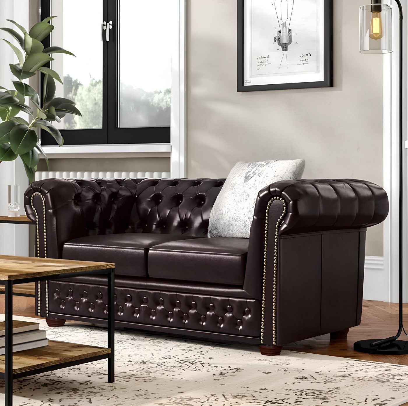 Xlmoebel Sofa Moderne Garnitur mit Design-Couch und zwei Einzelsofas von, H günstig online kaufen