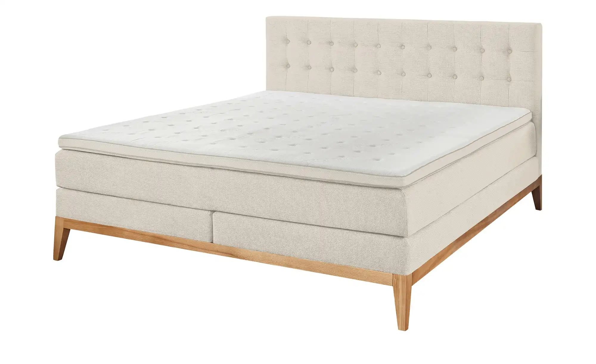 uno Boxspringbett  Westwood ¦ beige ¦ Maße (cm): B: 180 H: 109 Betten > Box günstig online kaufen