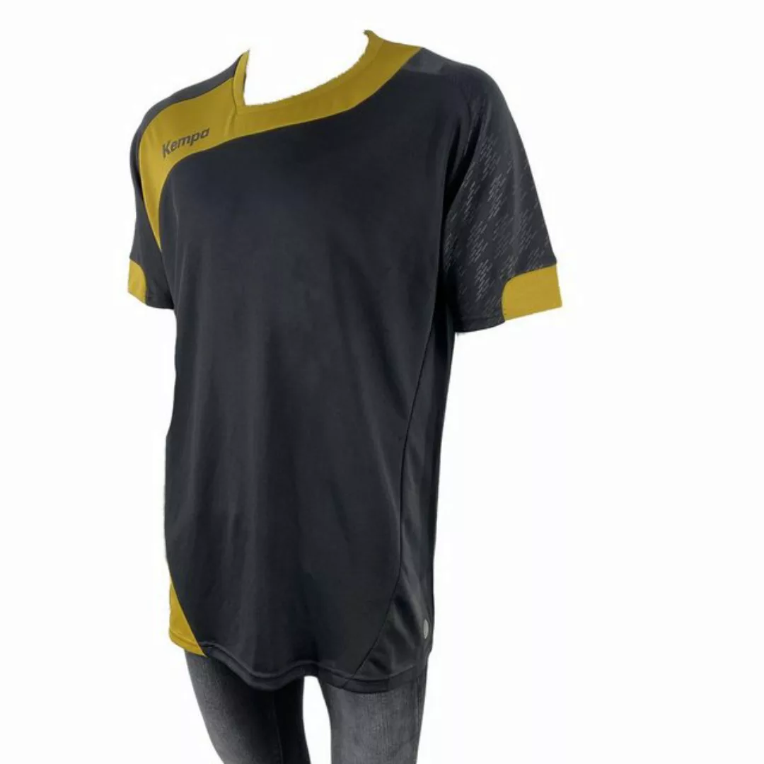 Kempa Shirttop Kempa Herren T-Shirt Gr. XL Schwarz-Gold Neu günstig online kaufen