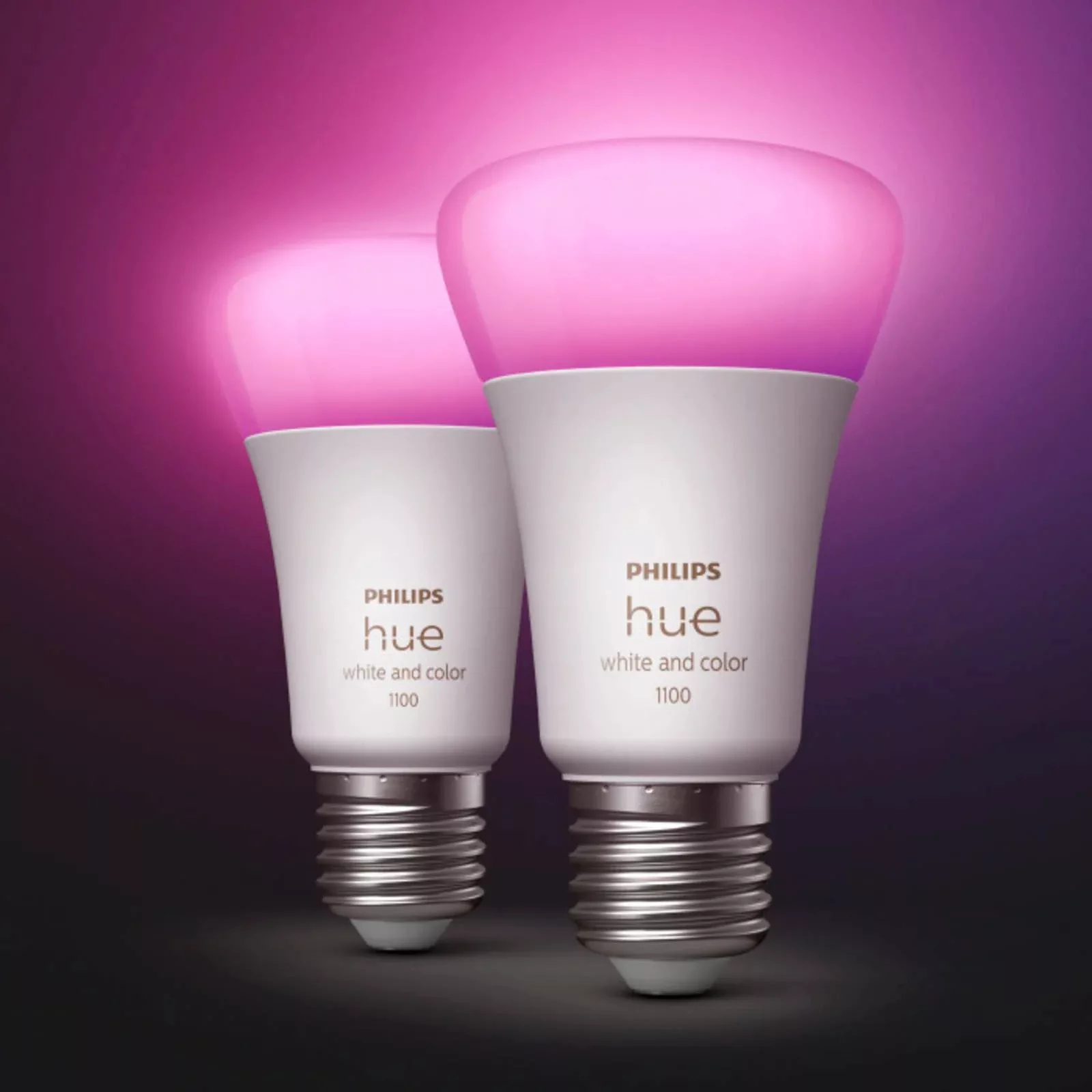 Philips Hue White&Color Ambiance E27 11W 1055lm 2er günstig online kaufen