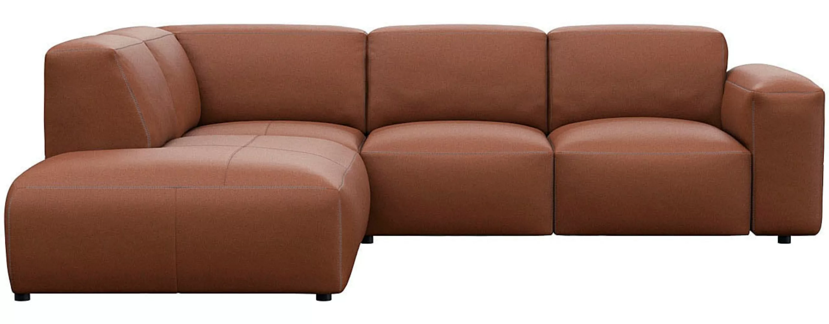 FLEXLUX Ecksofa »Lucera, super bequem durch hochwertigen Sitzaufbau mit Kal günstig online kaufen