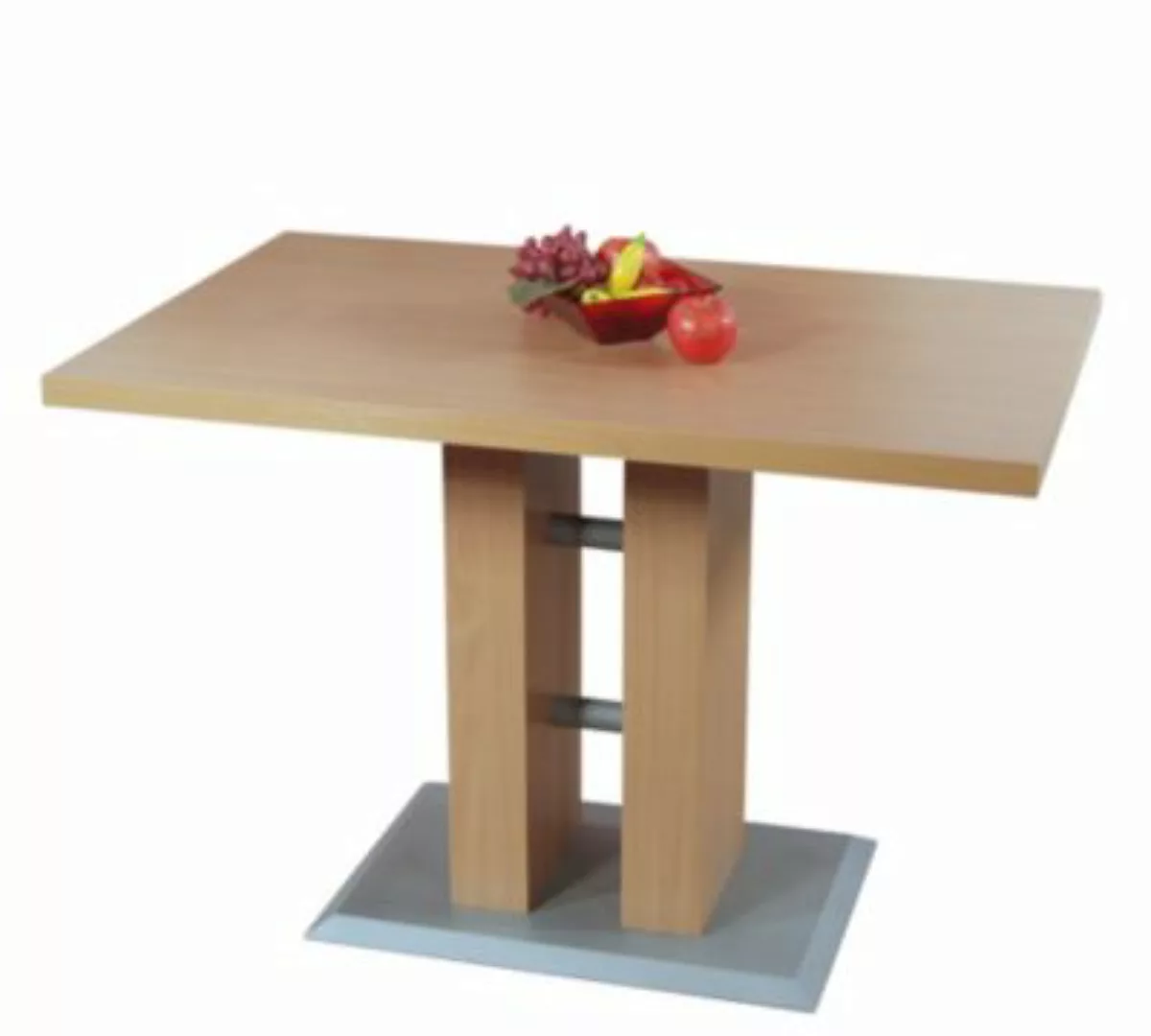 Säulentisch, 110x70 cm Andrea braun günstig online kaufen