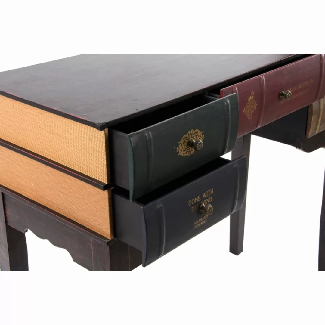 Schreibtisch Dkd Home Decor Holz Bunt Pu (110 X 40 X 90 Cm) günstig online kaufen