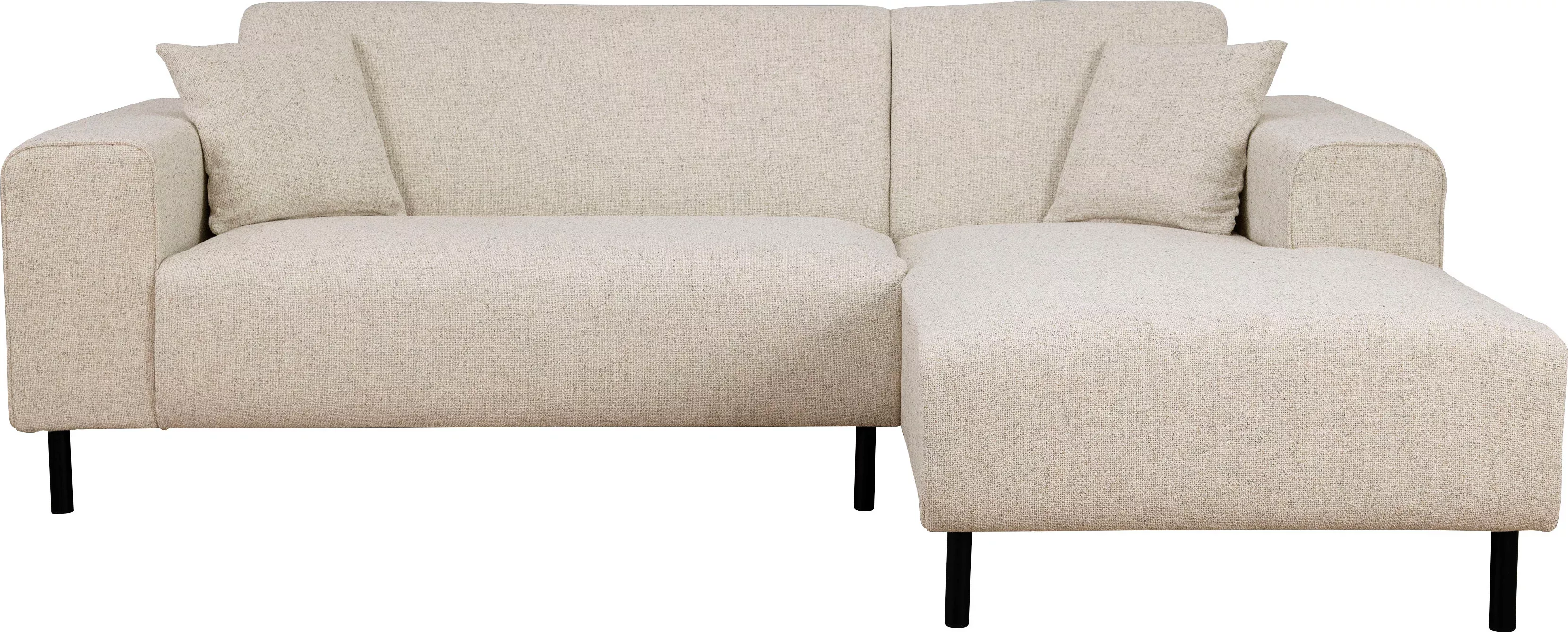 Home affaire Ecksofa "ARROS L-Form mit Wellenunterfederung, Maße B/T/H: 235 günstig online kaufen