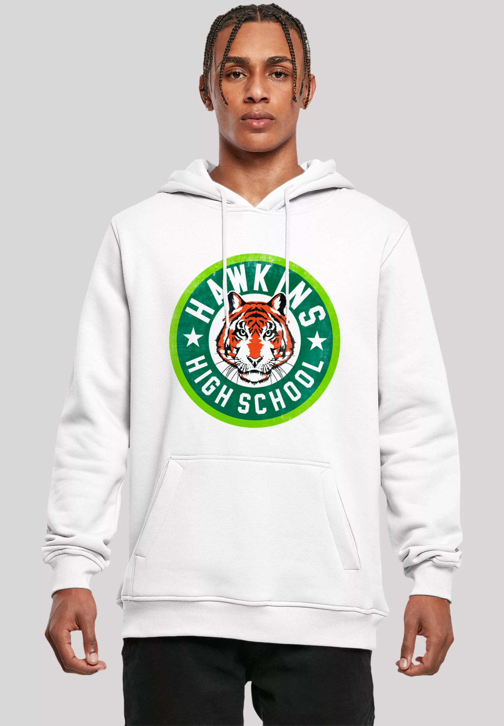 F4NT4STIC Kapuzenpullover "Stranger Things Hawkins Tiger Circle Netflix", P günstig online kaufen