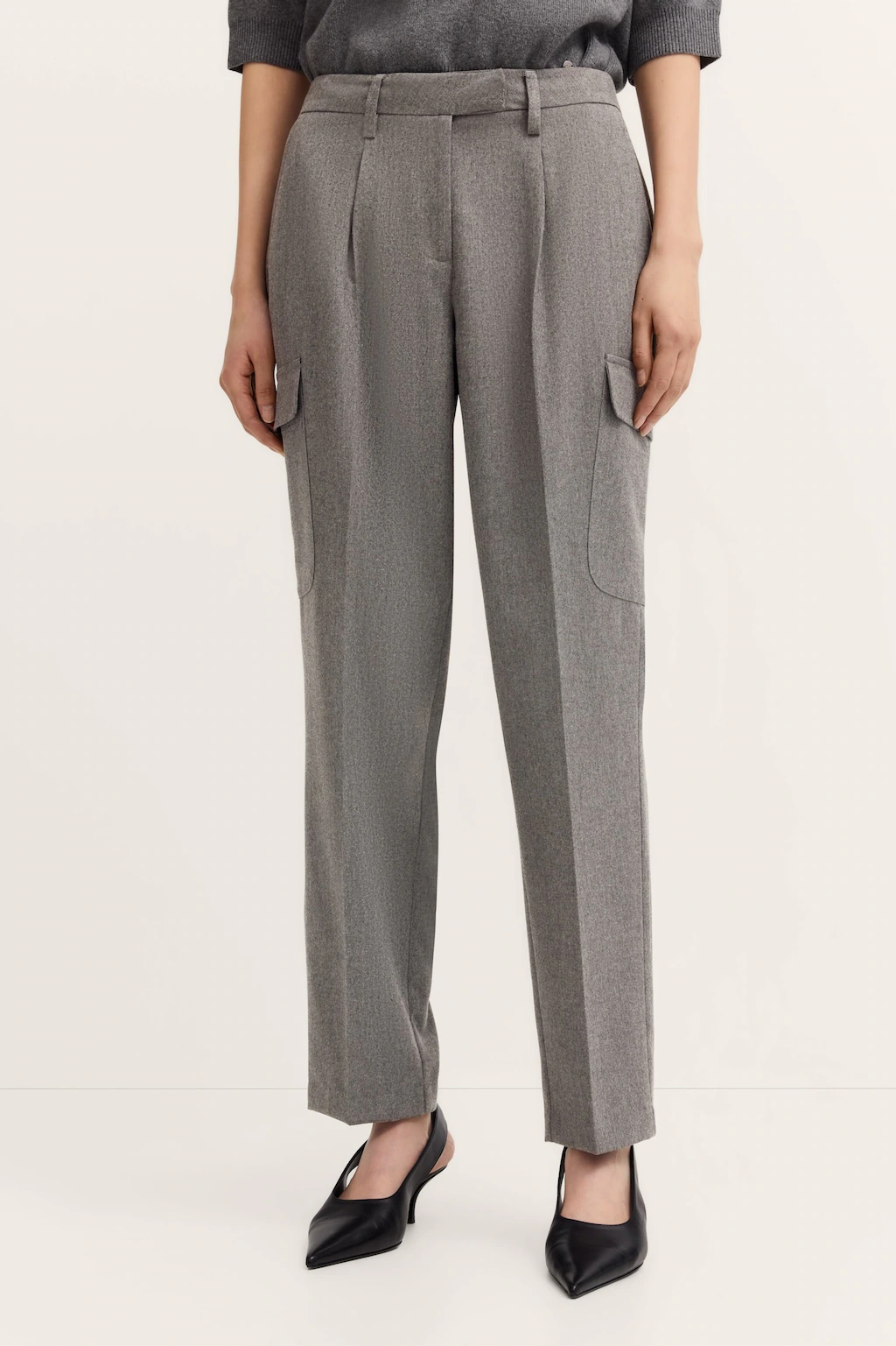 bugatti Cargohose "Stretch-Mix", mit Bundfalte & normaler Passform günstig online kaufen