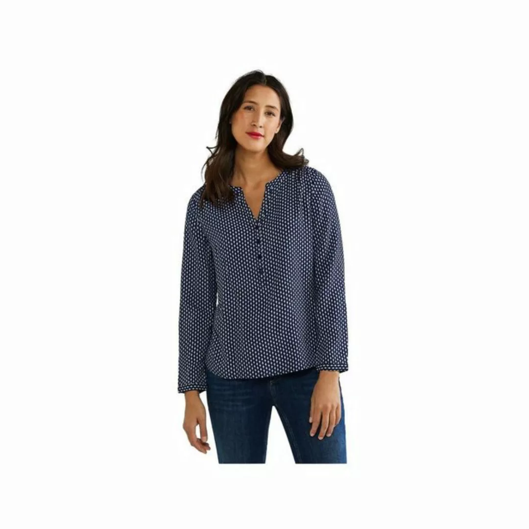 STREET ONE Blusenshirt blau (1-tlg) günstig online kaufen