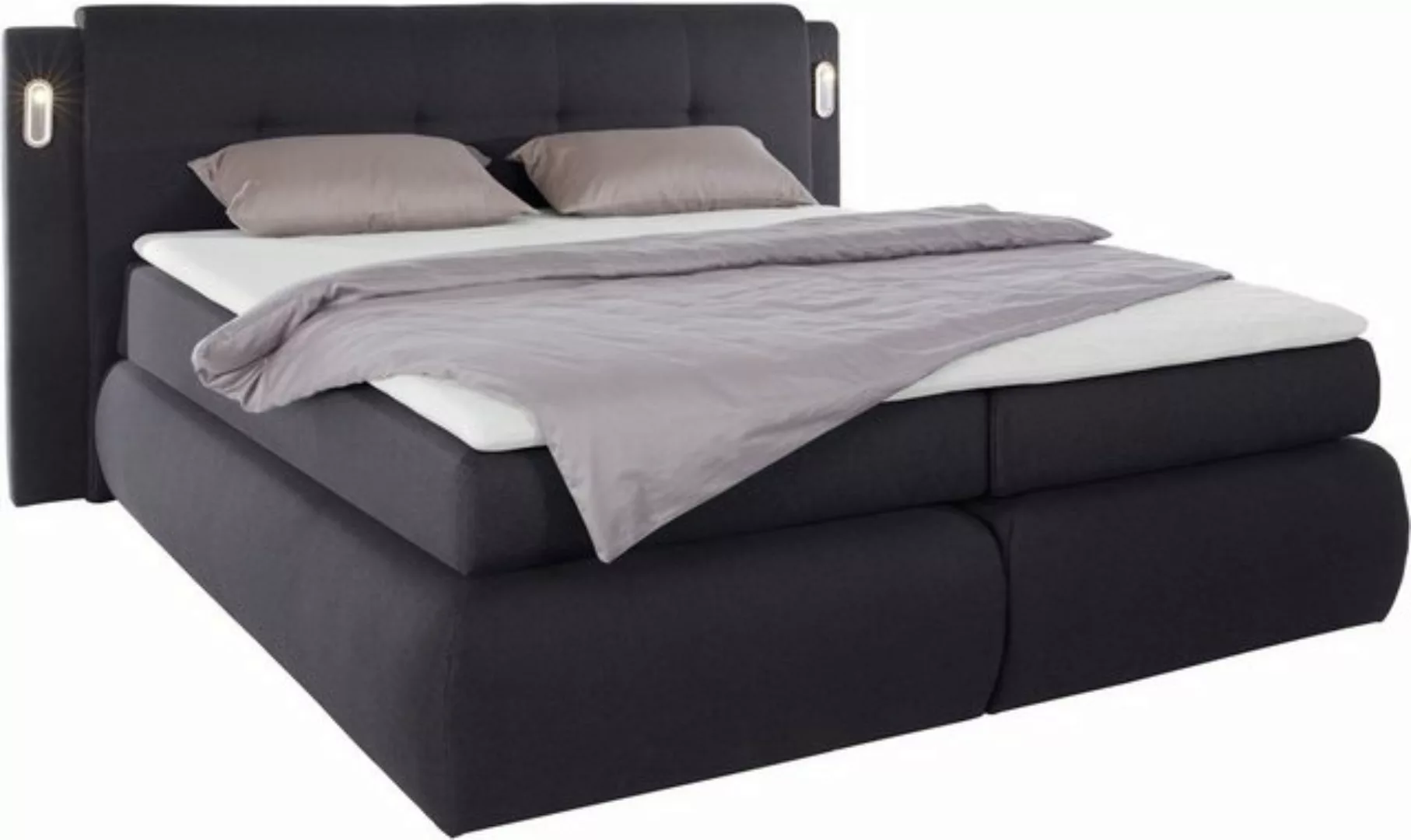 COLLECTION AB Boxspringbett Borna, inklusive Bettkasten, LED-Beleuchtung un günstig online kaufen