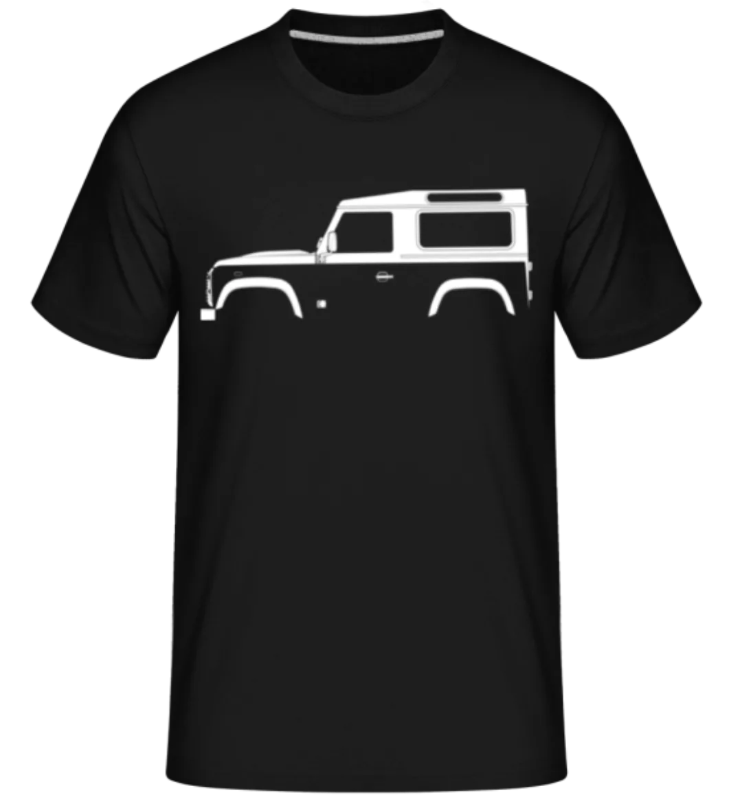 'Land Rover Defender 90' Silhouette · Shirtinator Männer T-Shirt günstig online kaufen