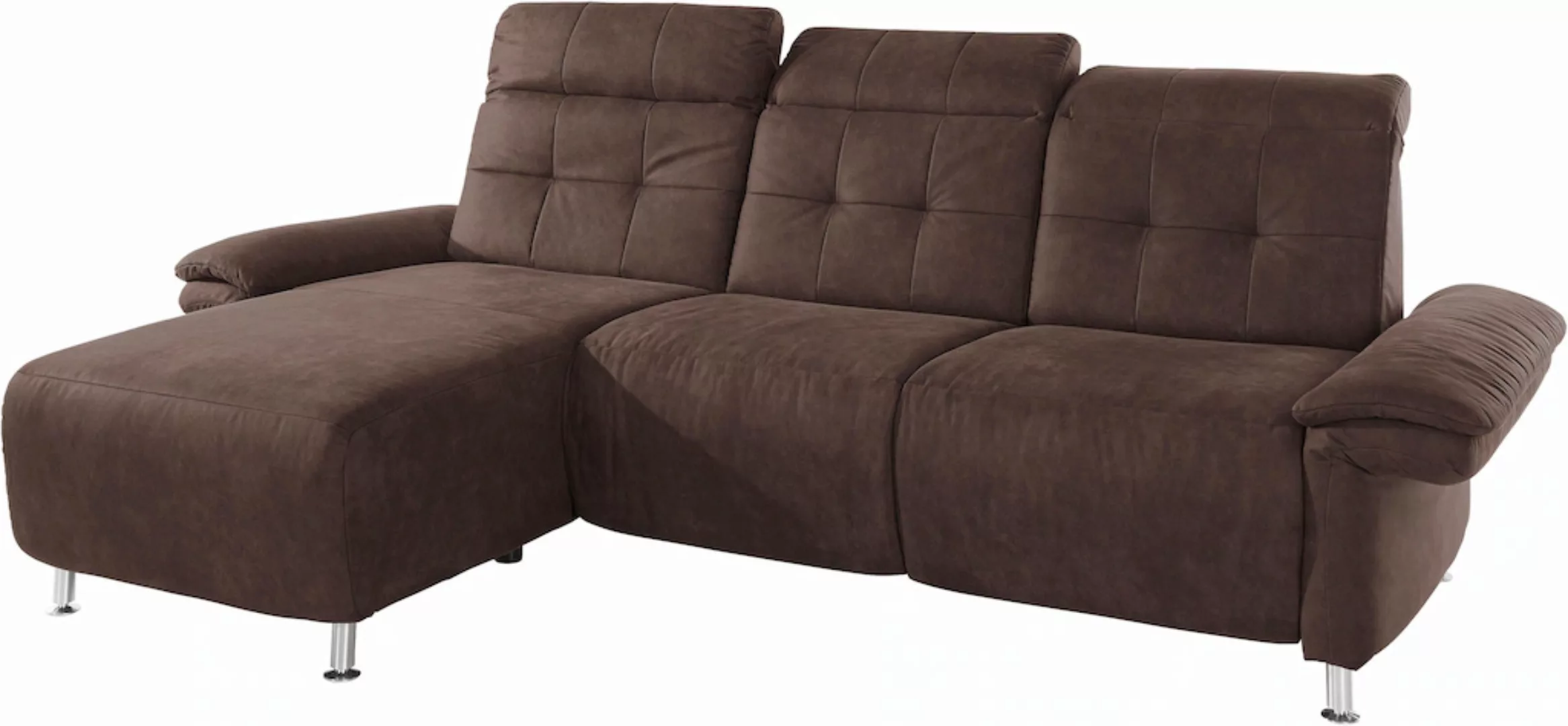 Places of Style Ecksofa "Manhattan L-Form", 2 Sitze mit elektrischer Relaxf günstig online kaufen